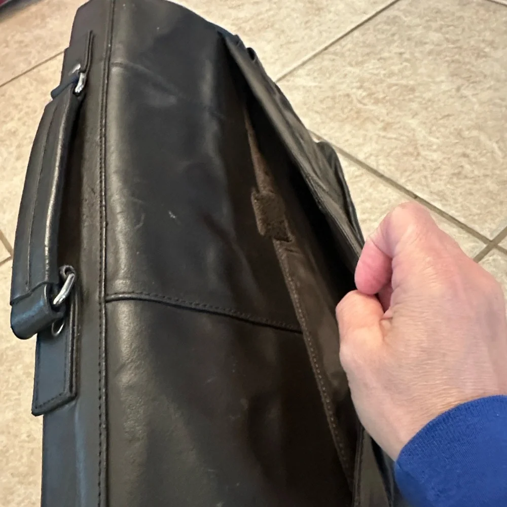 Wilsons Leather Dark Gray Bag